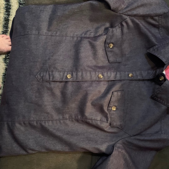 Isaac Mizrahi Jean dress fully lined in pink - Picture 8 of 10